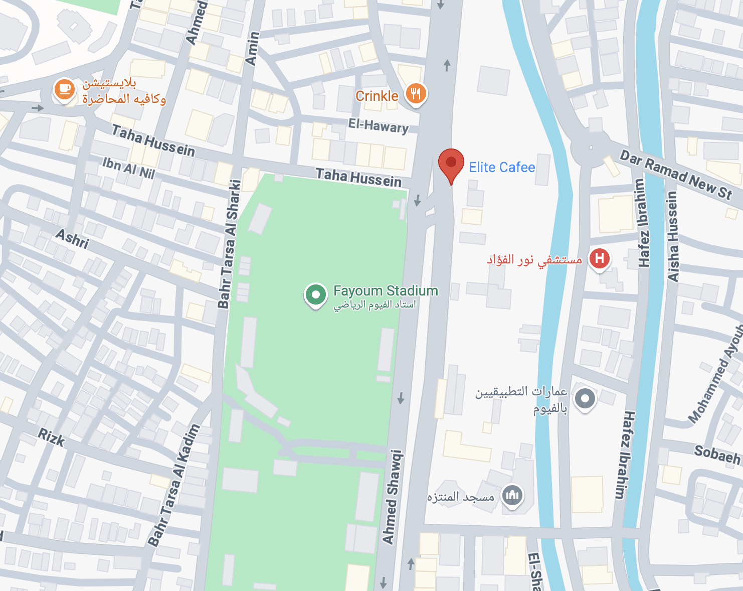 Elite Cafee location in Faiyum Governorate Club